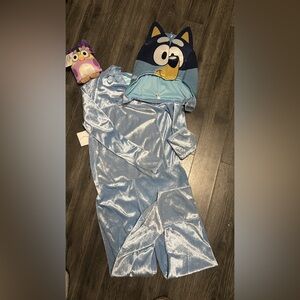 Bluey costume 4-6y